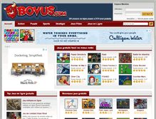 Tablet Screenshot of bovus.com